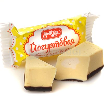 Конфеты СВИТ Йогуртовая банановый вкус 200г