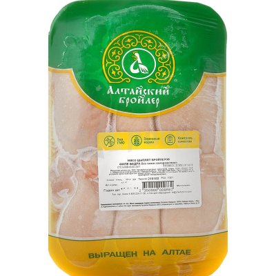 Алтайский бройлер Филе бедра куриного без кожи 1кг
