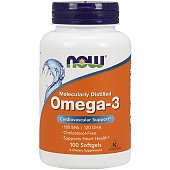 NOW Omega-3 (100 капс)