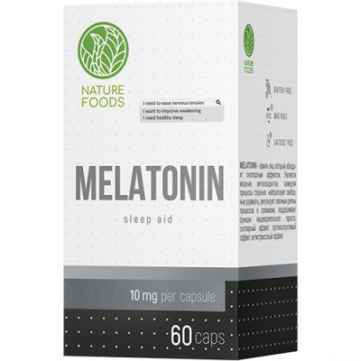 Nature Foods Melatonin 10mg (60 капс)