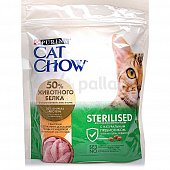 Корм для кошек CAT CHOW 400г для стерилизованных кошек с натуральным пребиотиком