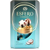 Конфеты Esfero 186г с кокосом