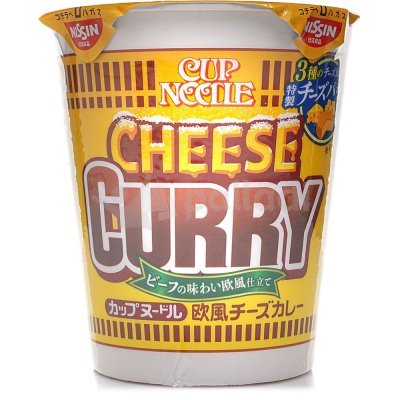 Лапша Sup noodle cheese Gurry 85г пшеничная с сыром и супом Карри