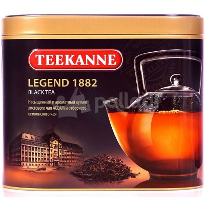 Чай TEEKANNE 150г Легенда 1882  ж/б