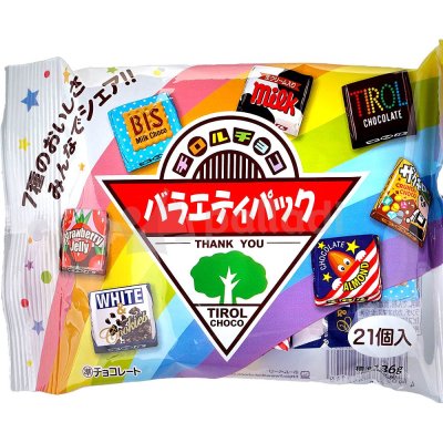 Конфеты Tirol-Choco 130г Veriety pack шоколадные ассорти