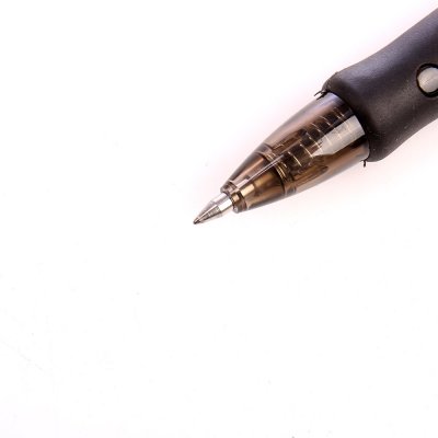 Ручка гелевая автоматическая черная с резиновой манжетой 0,5мм G-987 Bloma