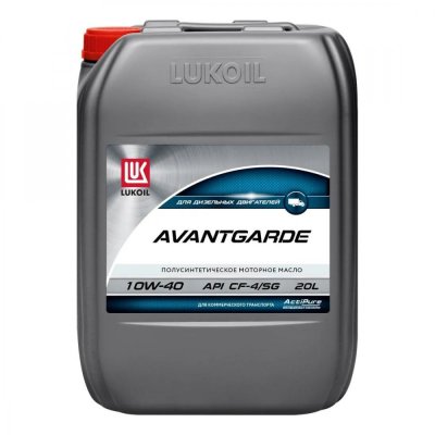 Масло моторное 10W40 CF-4/SG LUKOIL AVANTGARDE 17кг п/синтетическое
          Артикул: 3608719