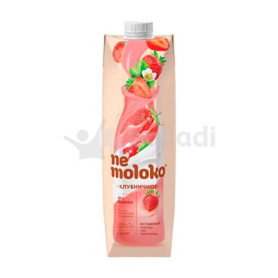 Напиток соевое Ne Moloko 1л клубника
