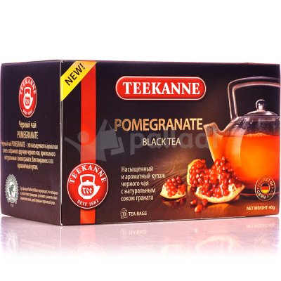 Чай TEEKANNE 40г Гранат 20 пак