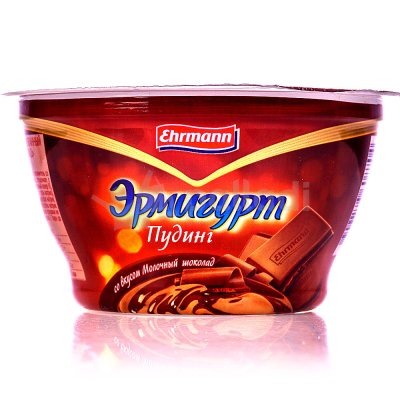 Пудинг Эрмигурт 3,4% 140г со вкусом молочный шоколад
