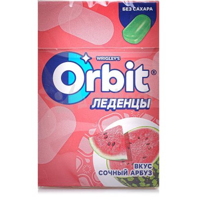 Леденцы Orbit Сочный арбуз 35г