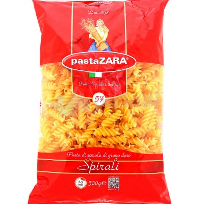 Макаронные изделия Pasta ZARA 500г №57 спираль 