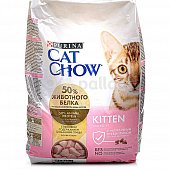 Корм сухой для кошек CAT CHOW 1,5кг для котят Птица