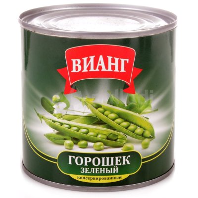 Горошек зеленый Вианг 425г 