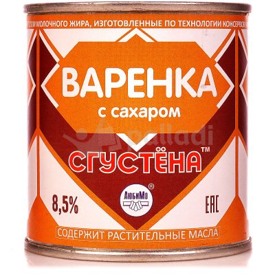 Варенка Сгустена 8,5% 380г с сахаром г.Омск