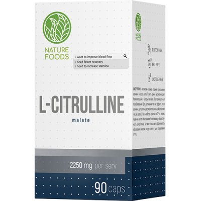 Nature Foods L-Citrulline Malate (90 капс)