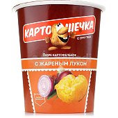 Картофельное пюре Картошечка 40г с жареным луком стакан 