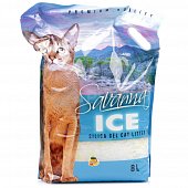 Наполнитель для кошек впитывающий SAVANNA ICE Лимон 8л