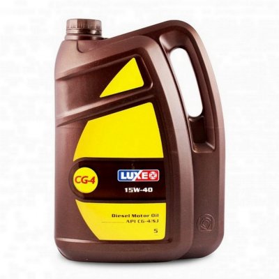 Масло моторное 15W40 CG-4/SJ LUXЕ DIESEL 5л минеральное
          Артикул: 414