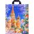 Пакет подарочный 380*470мм Новогодний кремль с петлевой ручкой полиэтиленовый 60мк арт.И789