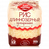 Крупа АгроМастер 800г рис длинозерный пропаренный