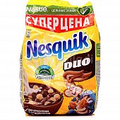 Сухой завтрак Nestle 250г Nesquik Duo м/у 1/12