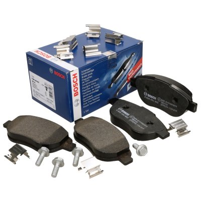 Колодки дисковых тормозов (1 комплект) BOSCH DISC BRAKE PAD BP2242 (AN-394WK/D2118M/PF1322/SN645P)
          Артикул: BP2242