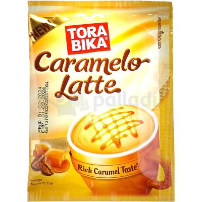 Кофе TORA BIKA 3/1 Caramelo latte 30г