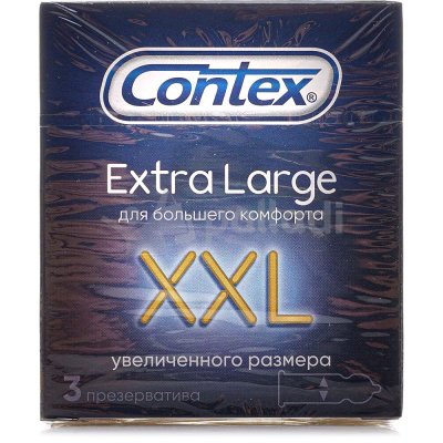 Презервативы CONTEX Extra Large (3шт)
