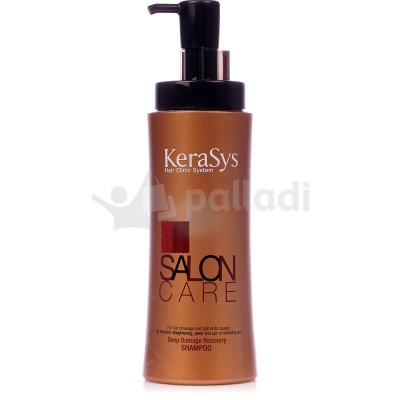 Шампунь для волос KeraSys Salon Care Интенсивное восстановление 470мл