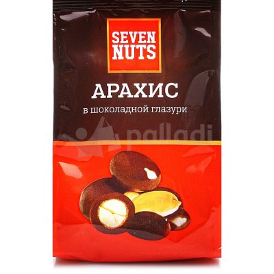 Арахис SEVEN NATS 150г в шоколадной глазури