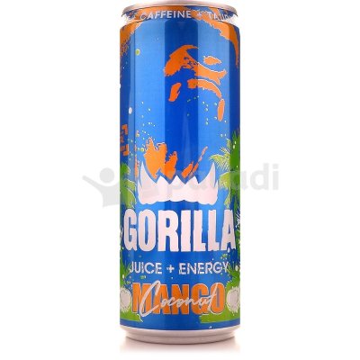 Напиток энергетический Gorilla манго 0,33мл
