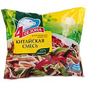 4 сезона Китайская смесь замороженная 400г