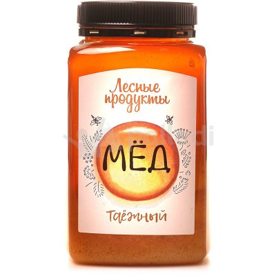 Мед Лесные продукты 850г таежный