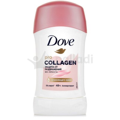 Антиперспирант жен Dove стик Collagen 40мл