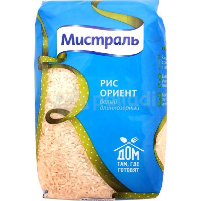 Крупа Мистраль 900г Рис Ориент 