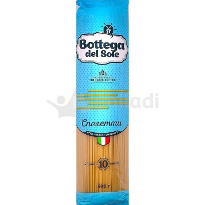Макаронные изделия Bottega del Sole 500 спагетти *Социальный товар