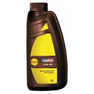 Масло моторное 15W40 CG-4/SJ LUXЕ DIESEL 1л минеральное
          Артикул: 416