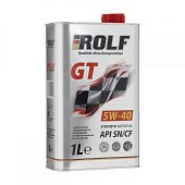 Масло моторное 5W40 A3/B4 SN/CF ROLF GT 1л синтетическое
          Артикул: 322234