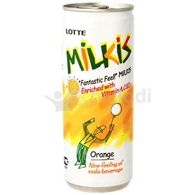 Напиток Милкис Апельсин Лотте 0,25л  ж/б