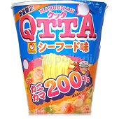 Лапша Marukan QTTA Seafood Ramen 78г с пшеничной лапшой на соевом бульоне