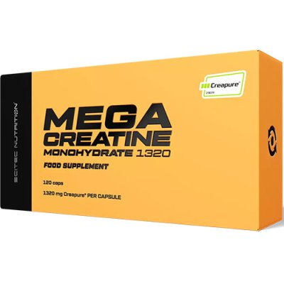 Scitec Nutrition Mega Creatine Monohydrate 1320mg (120 ÐºÐ°Ð¿Ñ)