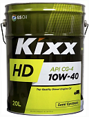Масло моторное 10W40 CG-4 KIXX HD 20л п/синтетическое
          Артикул: L5255P20E1