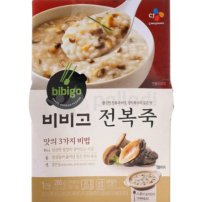 Срок до 24.11.20г Каша Bibigo 280г рисовая с морепродуктами