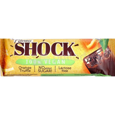 Батончик Fitnes SHOCK 45г апельсин