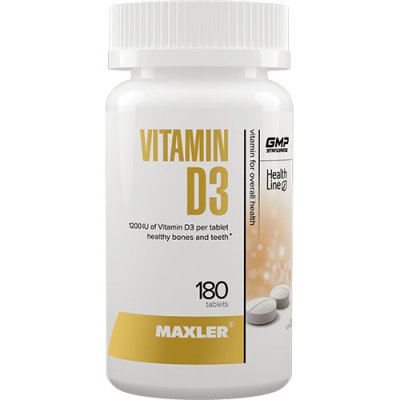 Maxler Vitamin D3 1200 IU (180 таб)