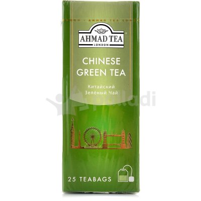 Чай Ахмад 25пак китайский зелёный