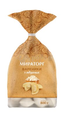 Мираторг Вареники с творогом 600г