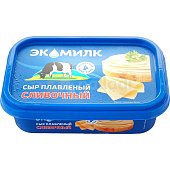 Сыр плавленый Экомилк 200г сливочный 