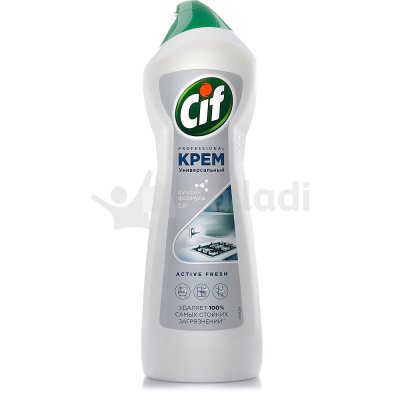Крем чистящий универсальный CIF Актив фреш 750мл (1/8)